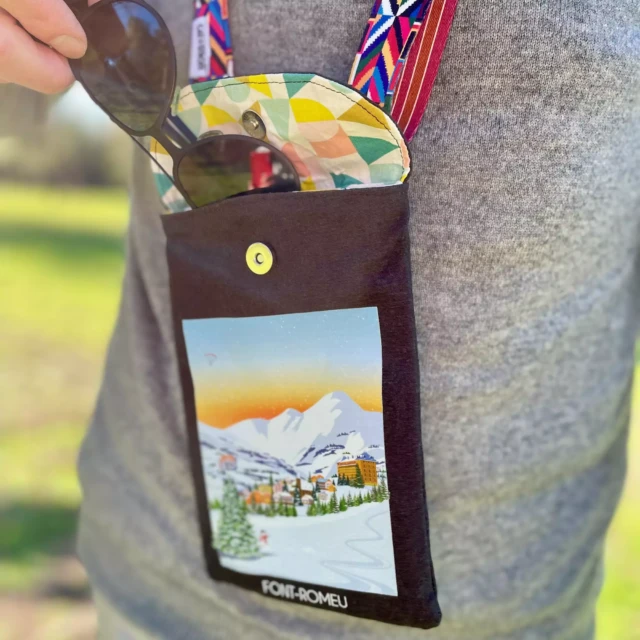 Foliove - Pochette bandoulière Font Romeu