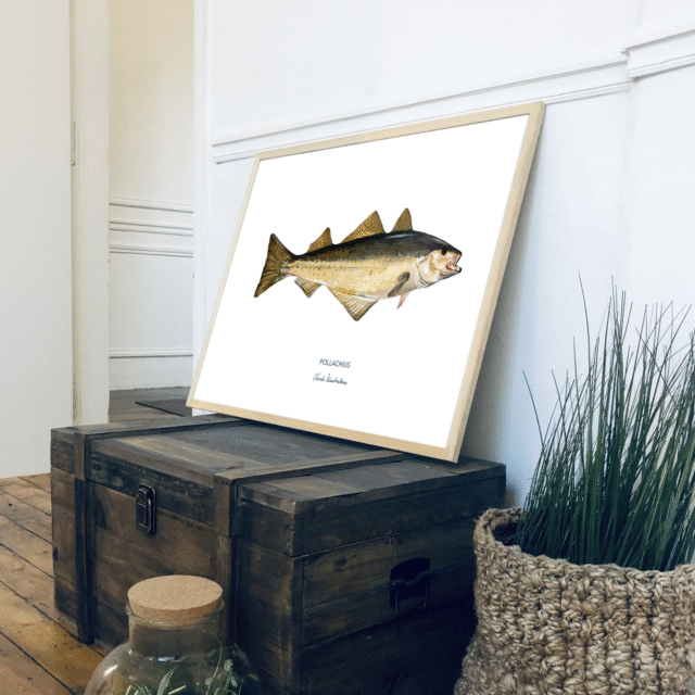 varek.illustrations - Affiche Le Lieu Jaune