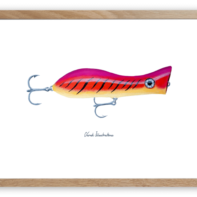 varek.illustrations - Affiche Le Popper