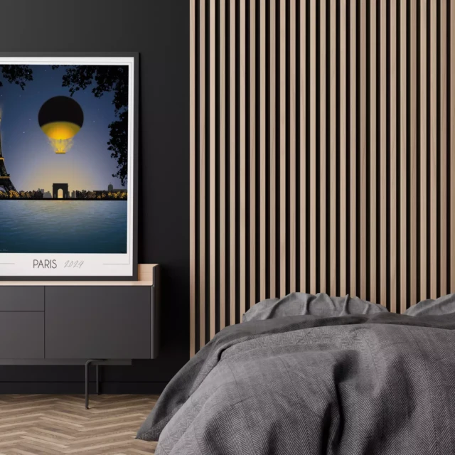 Foliove - Affiche Paris 2024 Vasque Olympique