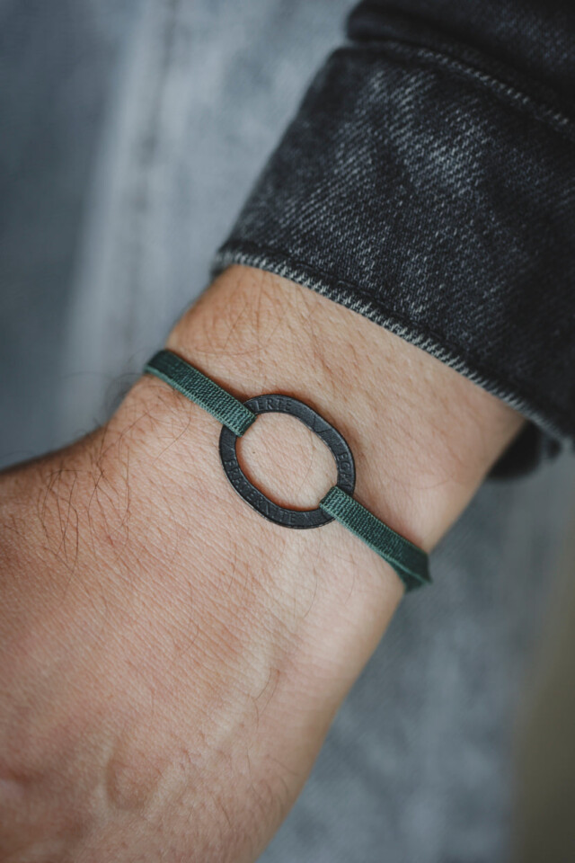 Le Sou Français - Bracelet - Le Bastille Charbon Honoré