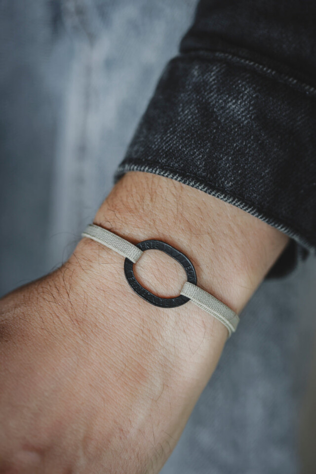 Le Sou Français - Bracelet - Le Bastille Charbon Honoré