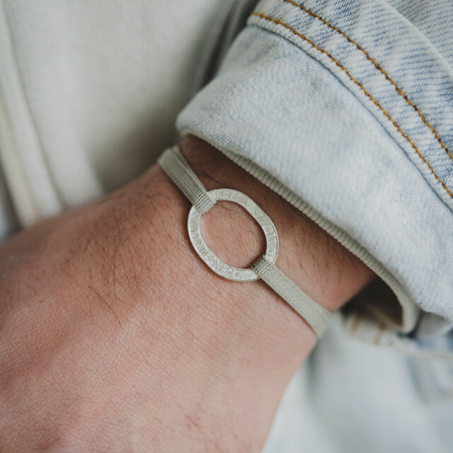 Le Sou Français - Bracelet - Le Bastille Honoré Argent