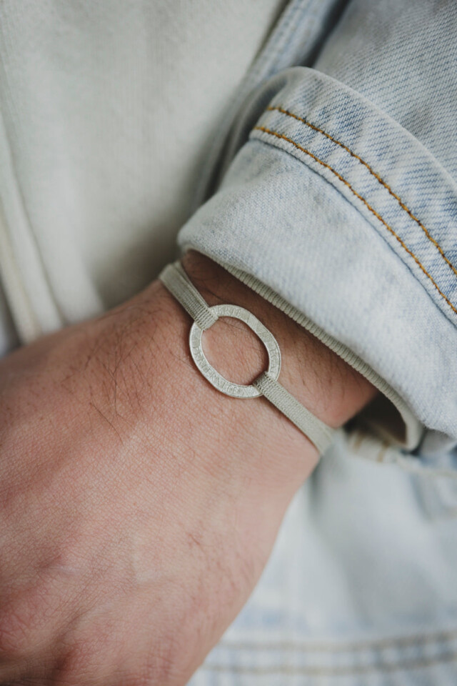 Le Sou Français - Bracelet - Le Bastille Honoré Argent