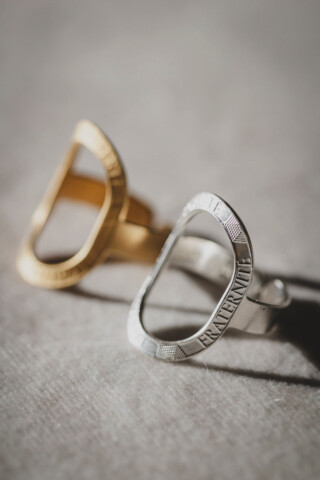 LE SOU FRANÇAIS - Bague  La Bastille Argent