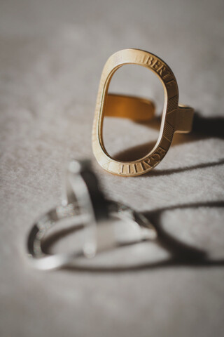 LE SOU FRANÇAIS - Bague  La Bastille Or
