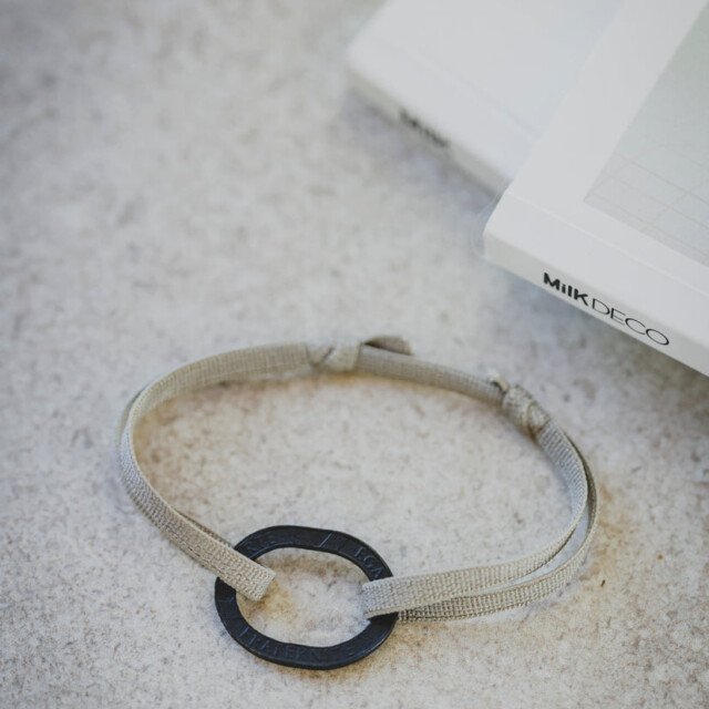 Le Sou Français - Bracelet - Le Bastille Charbon Honoré