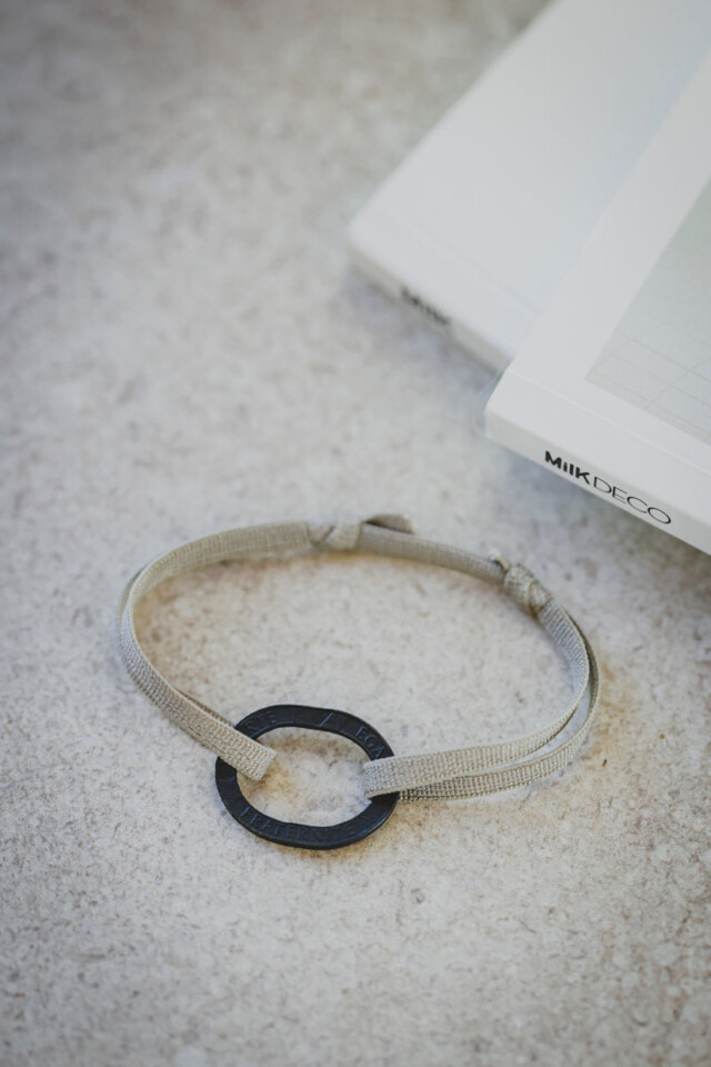 Le Sou Français - Bracelet - Le Bastille Charbon Honoré