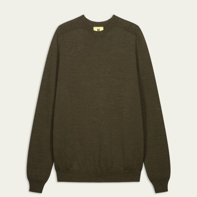 Nitto Knitwear - Pull Aris Col Rond - Kaki