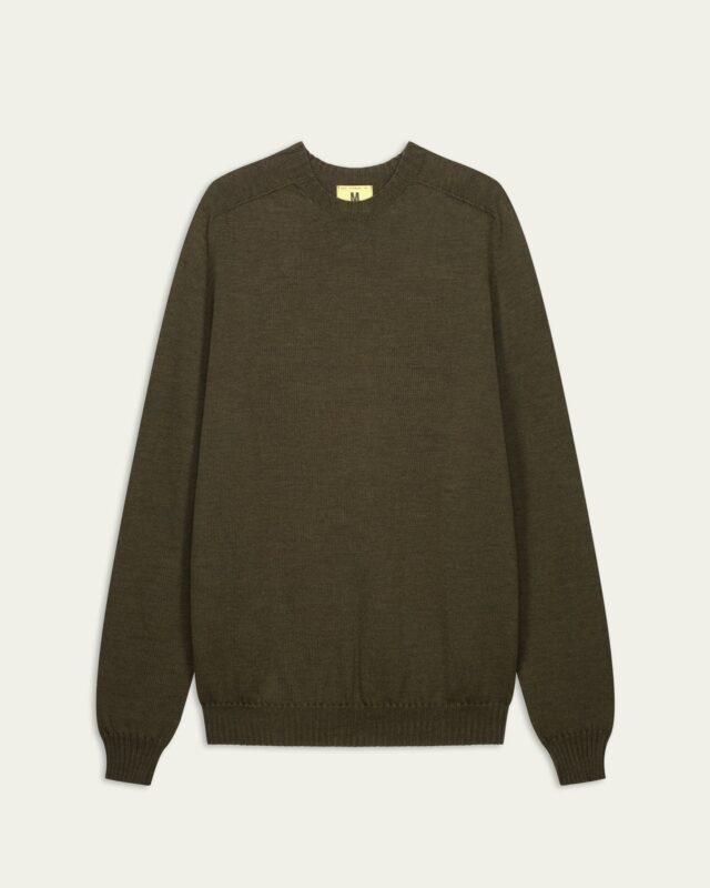 Nitto Knitwear - Pull Aris Col Rond - Kaki
