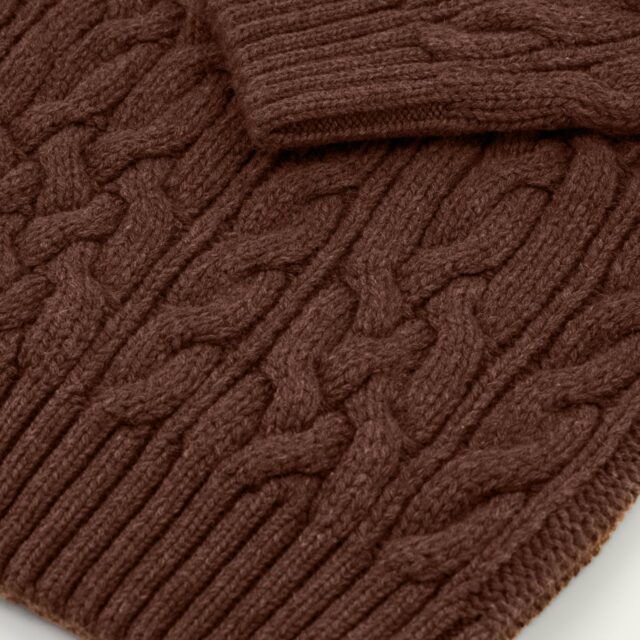 Nitto Knitwear - Pull Ohannes Col Rond - Marron