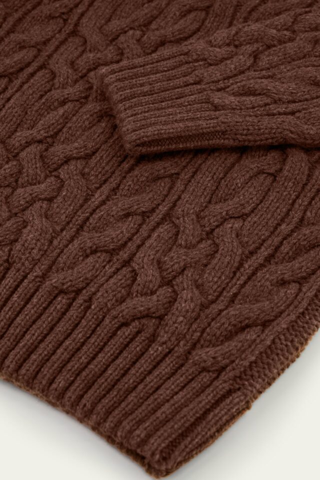 Nitto Knitwear - Pull Ohannes Col Rond - Marron