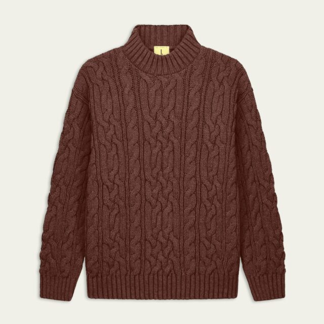Nitto Knitwear - Pull Ohannes Col Rond - Marron