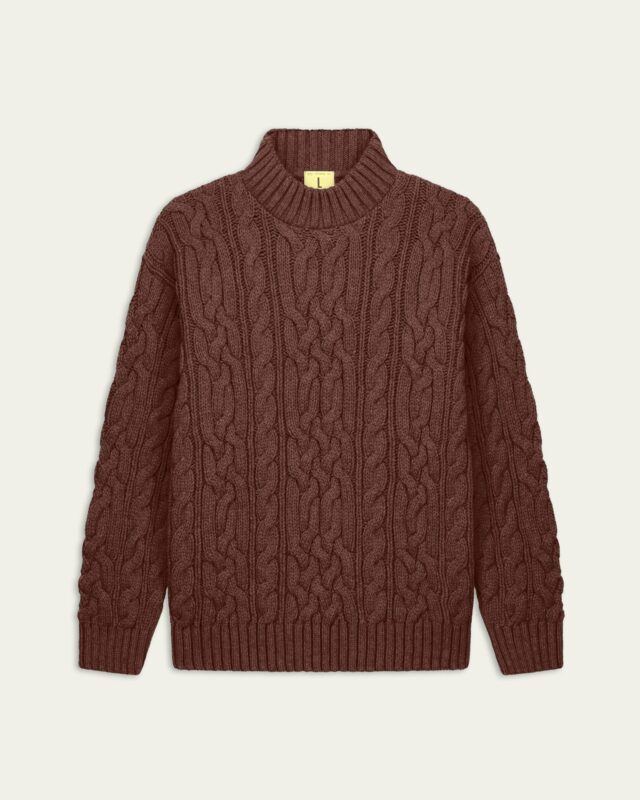 Nitto Knitwear - Pull Ohannes Col Rond - Marron