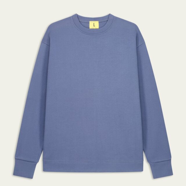 Nitto Knitwear - Vahé manches longues - Indigo