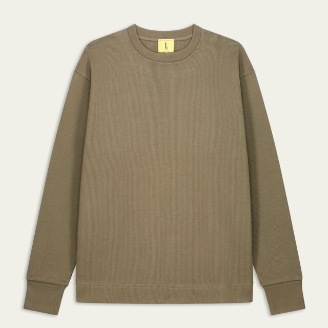 Nitto Knitwear - Vahé manches longues - Kaki