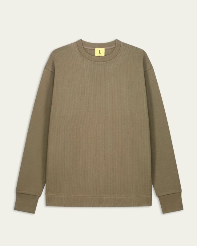 Nitto Knitwear - Vahé manches longues - Kaki