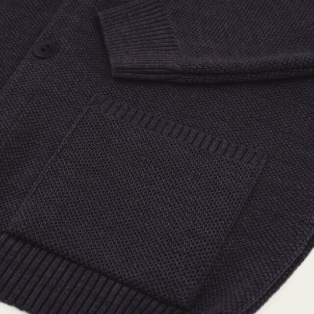 Nitto Knitwear - Cardigan Youri - Anthracite