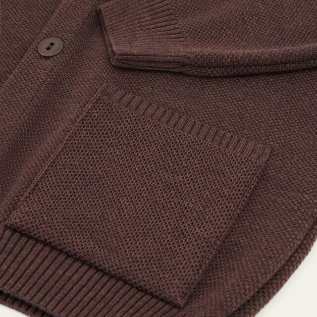 Nitto Knitwear - Cardigan Youri - Marron
