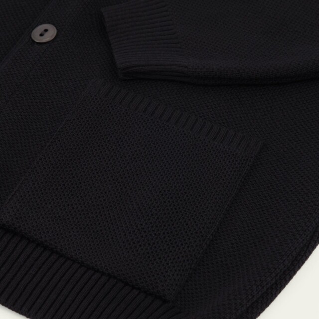 Nitto Knitwear - Cardigan Youri - Noir