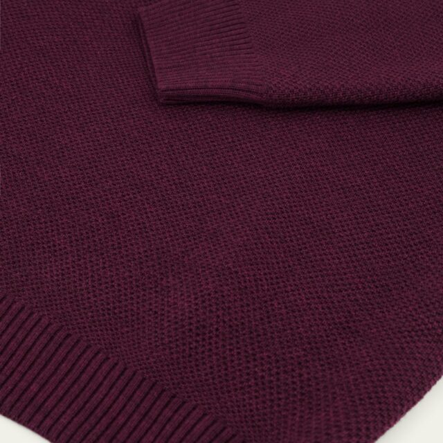 Nitto Knitwear - Pull Youri Col Roulé - Bordeaux