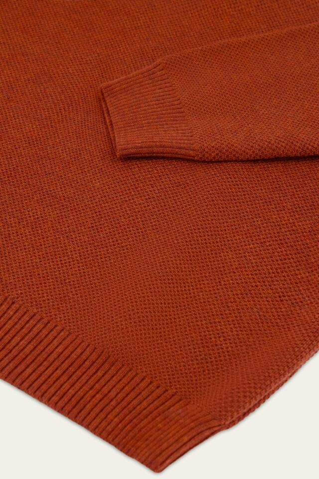 Nitto Knitwear - Pull Youri Camionneur - Orange