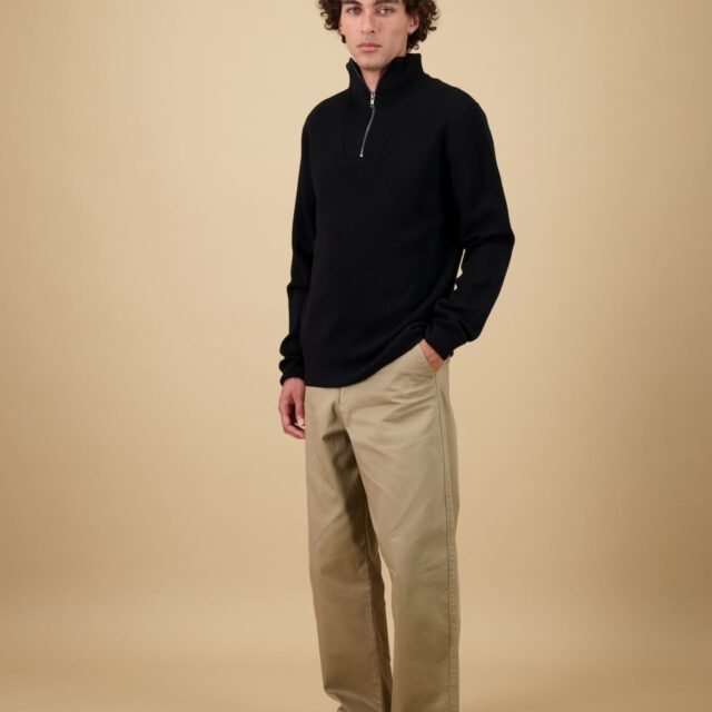 Nitto Knitwear - Pull Youri Camionneur - Noir