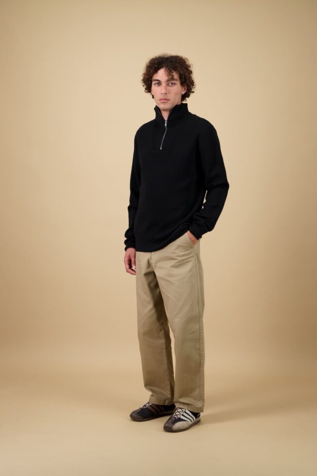 Nitto Knitwear - Pull Youri Camionneur - Noir