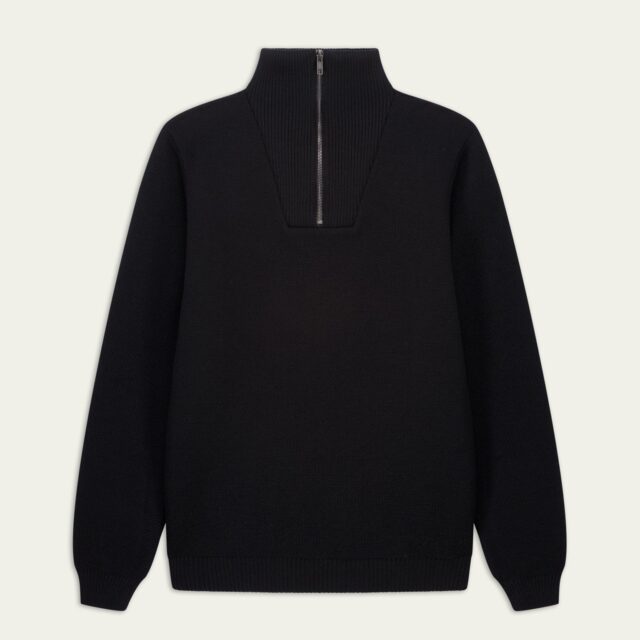 Nitto Knitwear - Pull Youri Camionneur - Noir