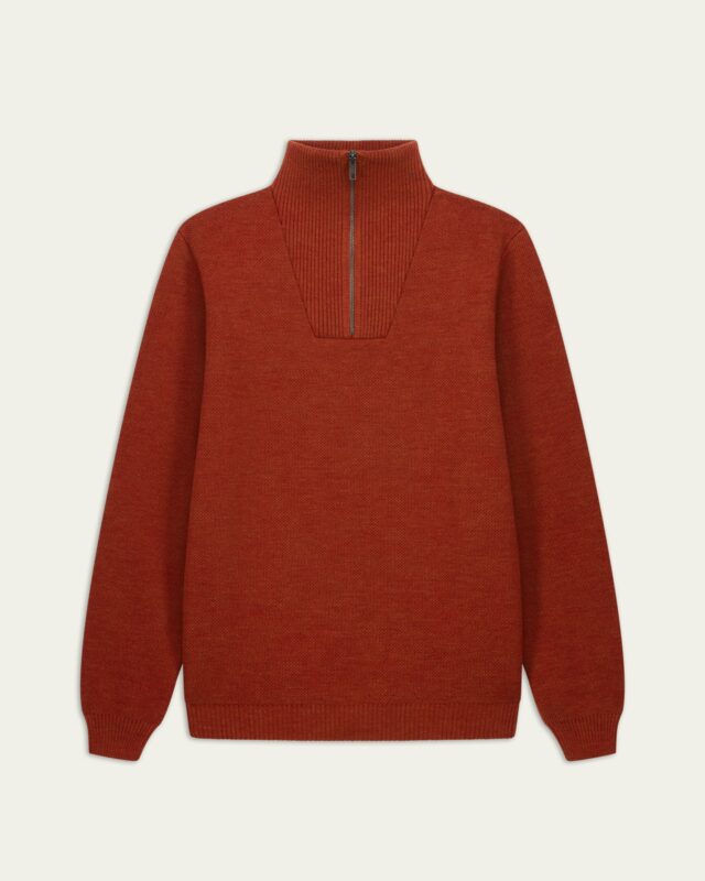 Nitto Knitwear - Pull Youri Camionneur - Orange