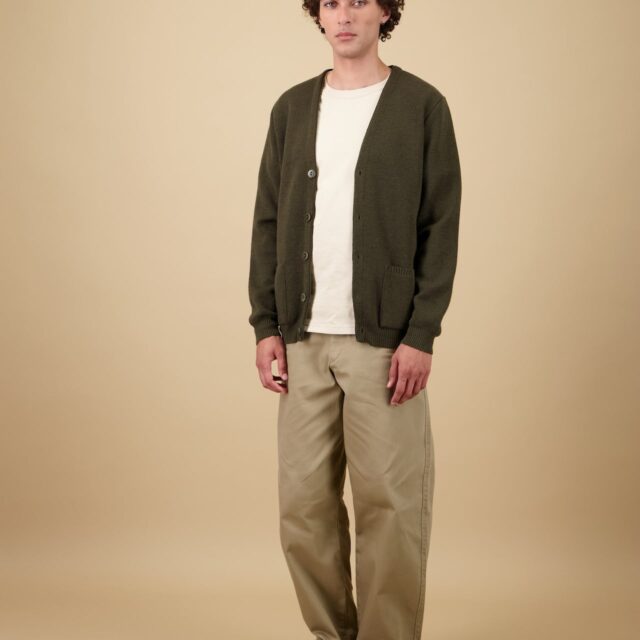 Nitto Knitwear - Cardigan Youri - Kaki