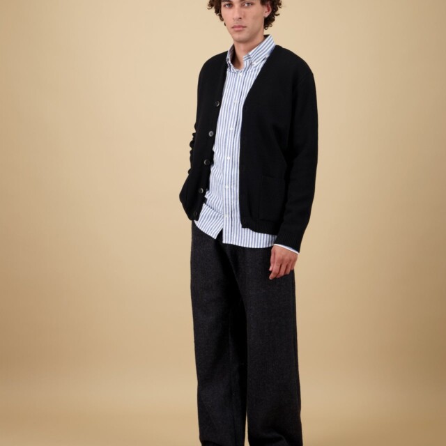 Nitto Knitwear - Cardigan Youri - Noir