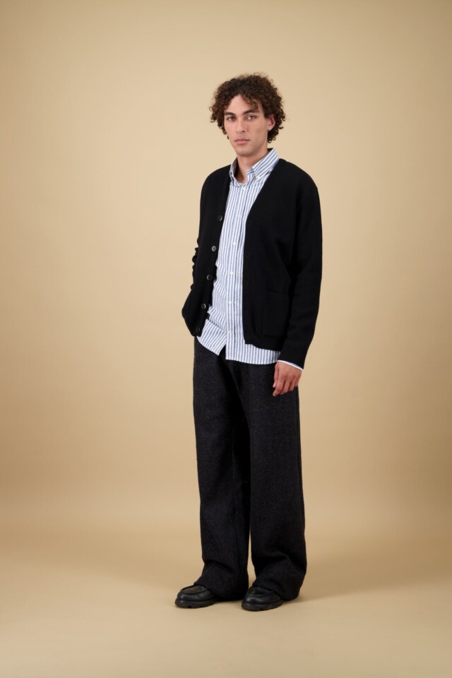 Nitto Knitwear - Cardigan Youri - Noir