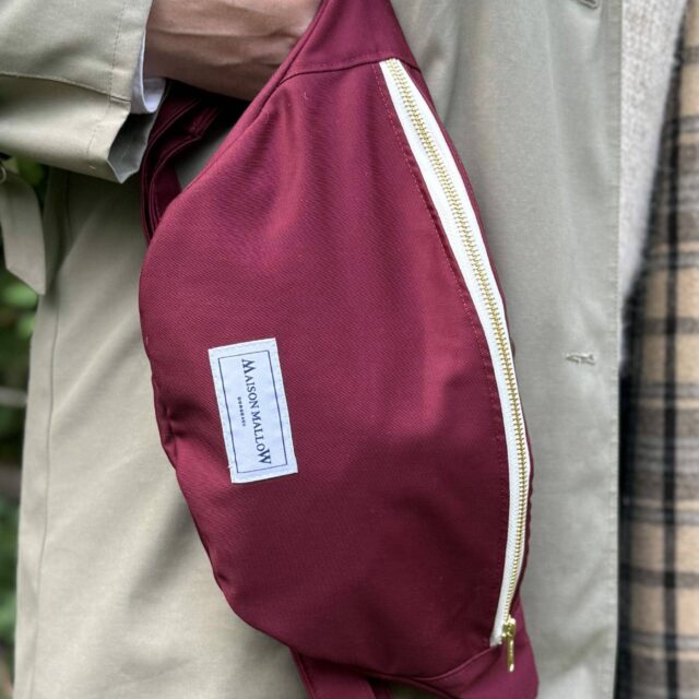 Maison Mallow - Sac Banane Bordeaux