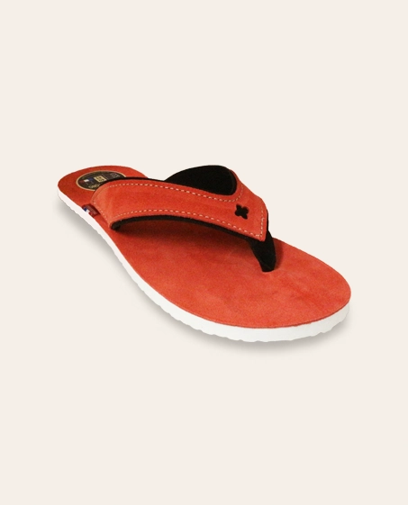 Couleur Tong - Sandales Cuir SPERONE Corail