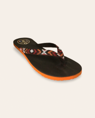 Couleur Tong - Tong Cuir MAYA Chocolat