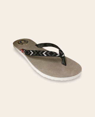 Couleur Tong - Tong Cuir MAYA Taupe