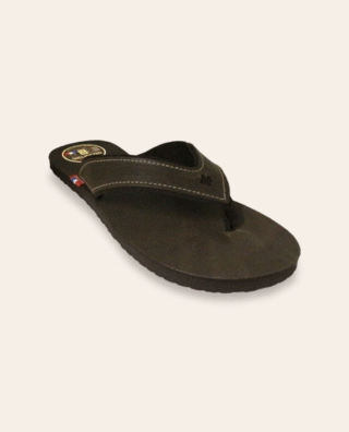Couleur Tong - Tong Cuir SPERONE XXL Chocolat