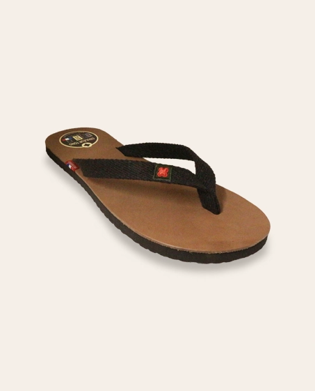 Couleur Tong - Tong TIARE Tannage Végétal Chocolat