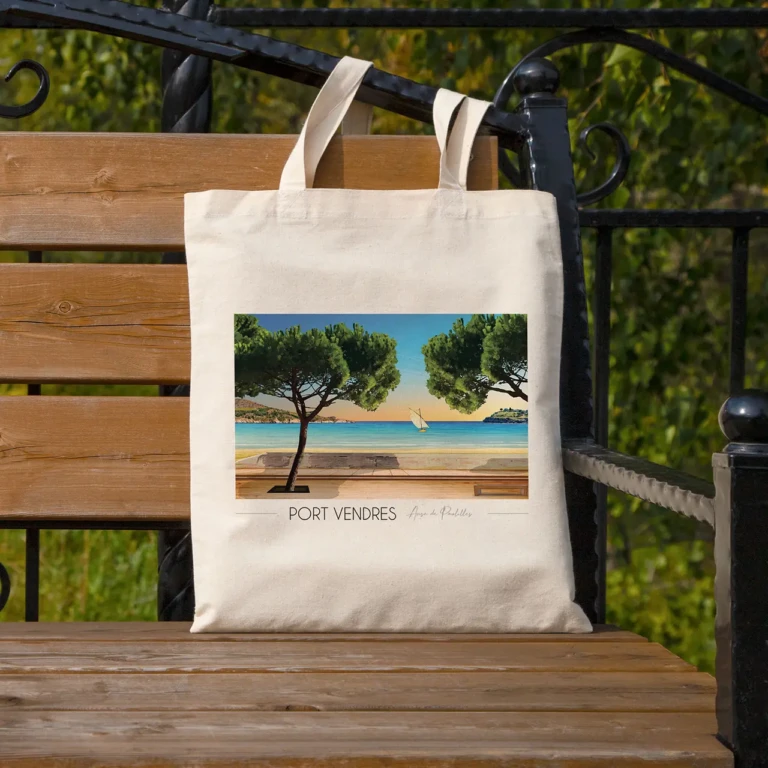TOTE BAG ANSE PAULILLES BLANK WEBP Foliove - Tote Bag Anse de Paulilles