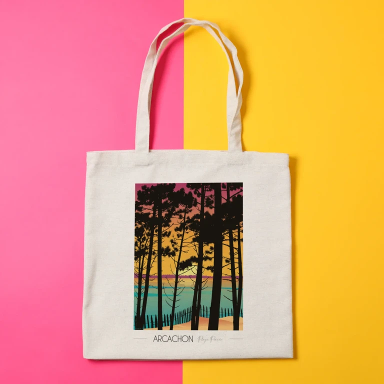 Foliove - Tote Bag Plage Pereire - Arcachon