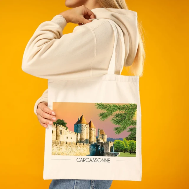 Foliove - Tote Bag Carcassonne