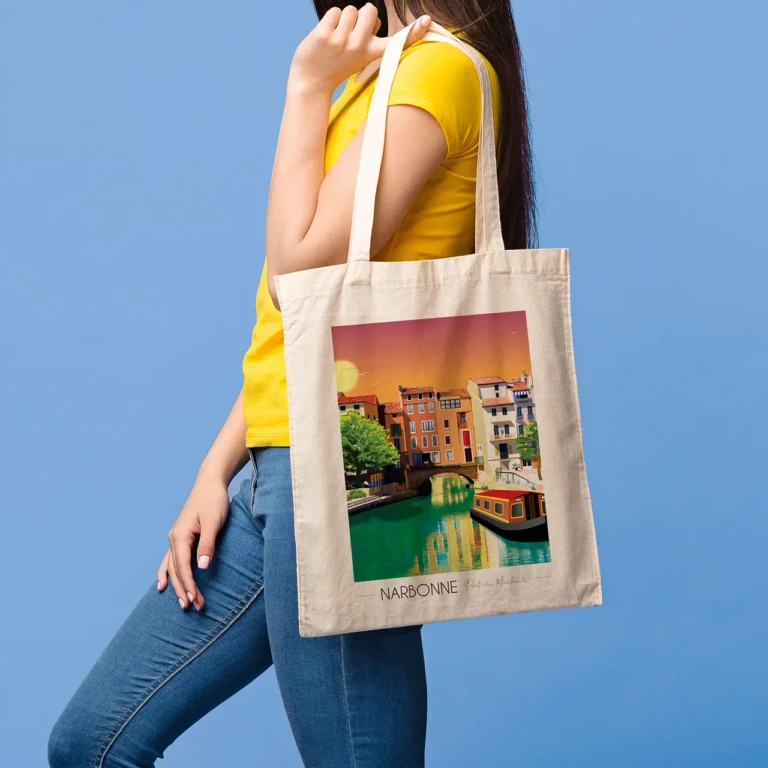 Foliove - Tote Bag Narbonne Pont des Marchands