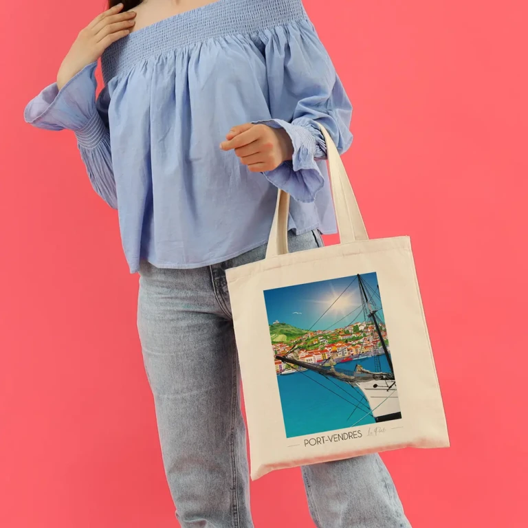 Foliove - Tote Bag Port Vendres Port