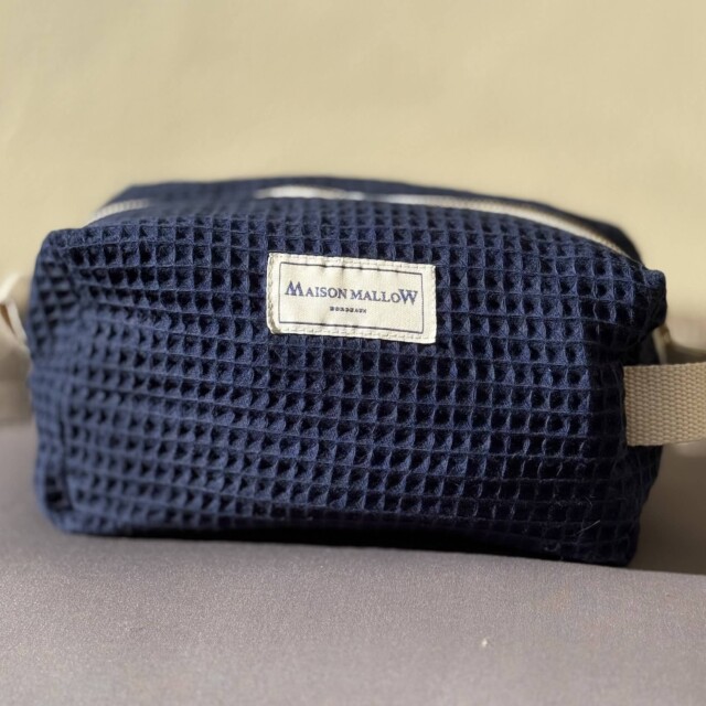 Maison Mallow - Trousse de Toilette Bleu Marine