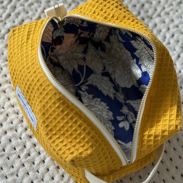 Maison Mallow - Trousse de Toilette Jaune Curry