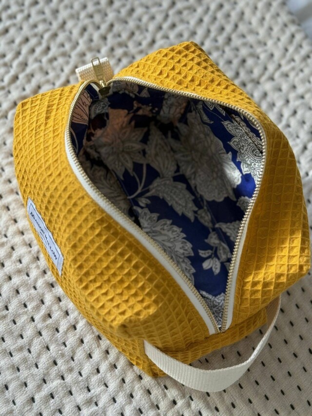 Maison Mallow - Trousse de Toilette Jaune Curry