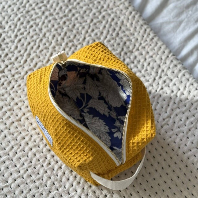 Maison Mallow - Trousse de Toilette Jaune Curry