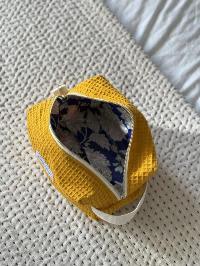 Maison Mallow - Trousse de Toilette Jaune Curry