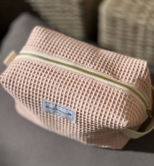 Maison Mallow - Trousse de Toilette Rose XXL